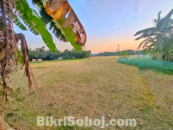 প্রস্তাবিত ৯০ ফুট রাস্তা সংলগ্ন ৩০ শতাংশ জমি বিক্রয় হবে